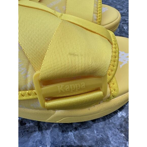 Kappa Kappa Authentic Asben 1 Sandals Yellow Sandals Men’s Size 11 main image 2